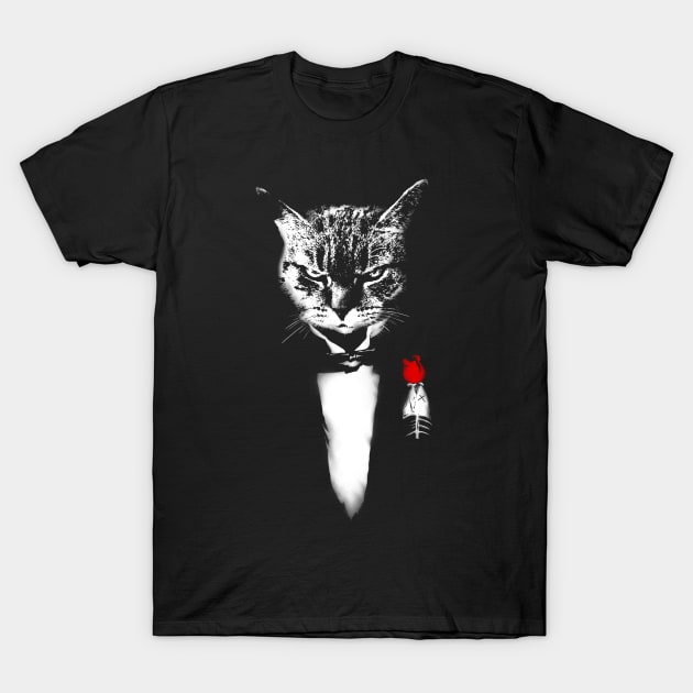 CAT FATHER T-Shirt by ALFBOCREATIVE